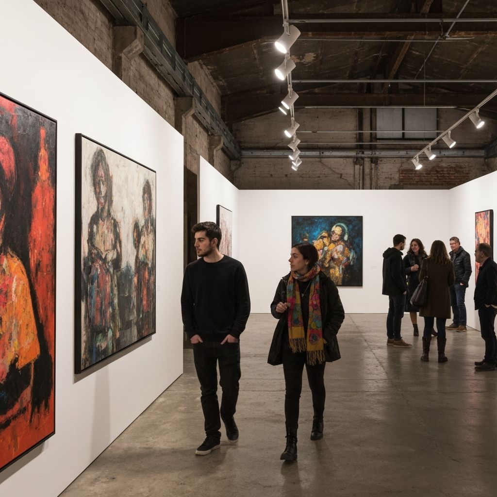 Muestra artística en el espacio de Colectivo Umbra